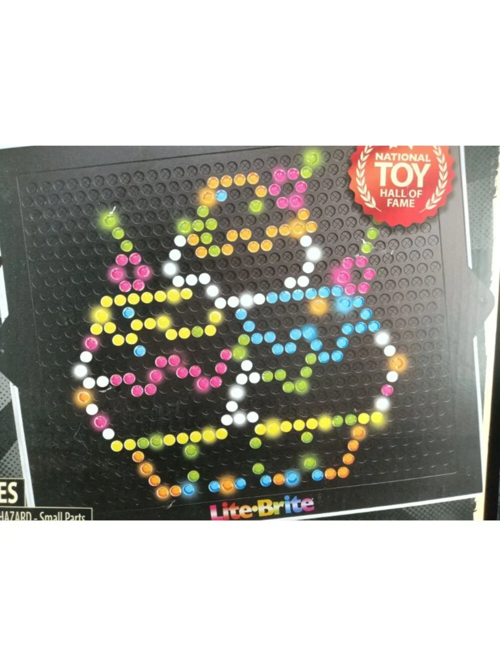 Lite-Brite Retro Toy 4 Light Modes 214 Pieces Batteries Req